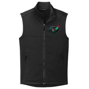 Cow Riding Chicken Collective Smooth Fleece Vest