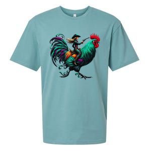 Cow Riding Chicken Sueded Cloud Jersey T-Shirt