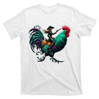 Cow Riding Chicken T-Shirt