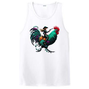 Cow Riding Chicken PosiCharge Competitor Tank