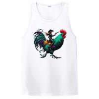 Cow Riding Chicken PosiCharge Competitor Tank