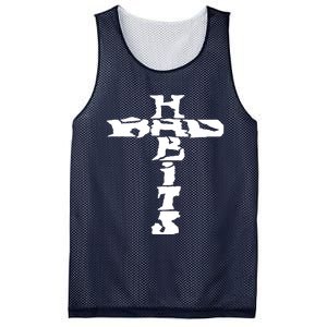 Cross Rockabilly Mesh Reversible Basketball Jersey Tank