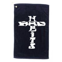 Cross Rockabilly Golf Towel