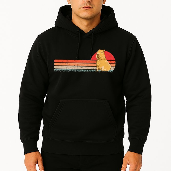 Capybara Retro Capybara Vintage Hoodie