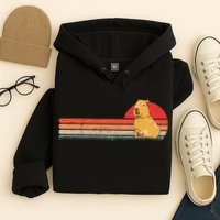 Capybara Retro Capybara Vintage Hoodie