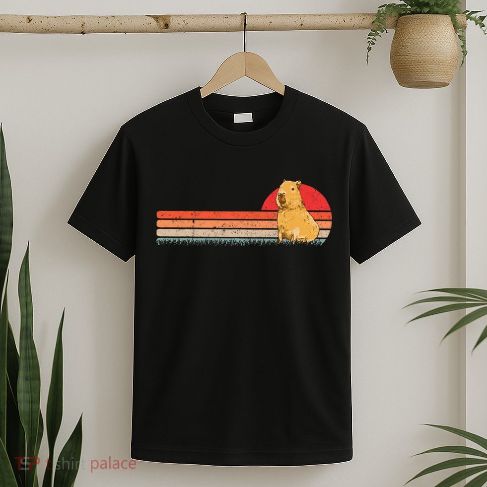 Capybara Retro Capybara Vintage T-Shirt