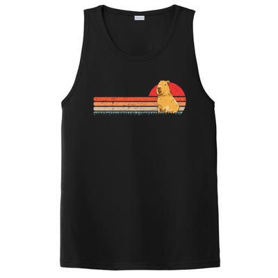 Capybara Retro Capybara Vintage PosiCharge Competitor Tank