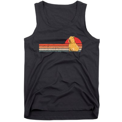 Capybara Retro Capybara Vintage Tank Top