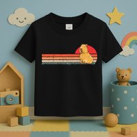 Capybara Retro Capybara Vintage Toddler T-Shirt