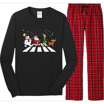 Christmas Road Long Sleeve Pajama Set