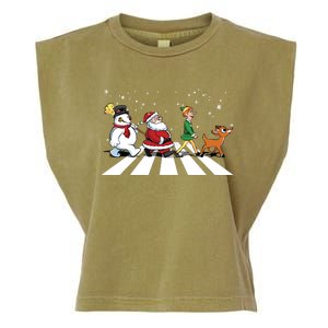 Christmas Road Garment-Dyed Women's Muscle Tee