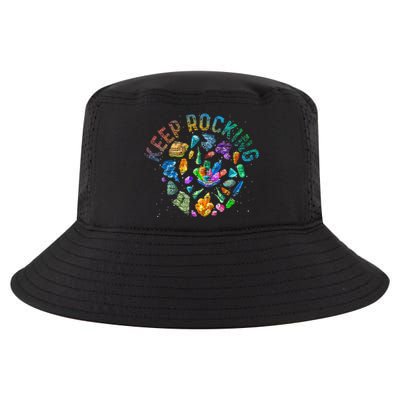 Colorful Rock Collector Earth Scientist Gift Funny Geology Cool Comfort Performance Bucket Hat