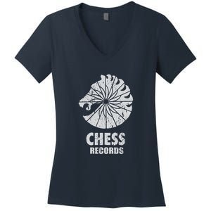 Chess Records Women's V-Neck T-Shirt