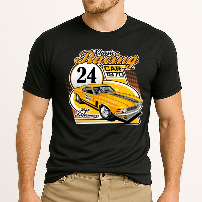 CLASSIC RACING CAR Cooling Performance Crew T-Shirt