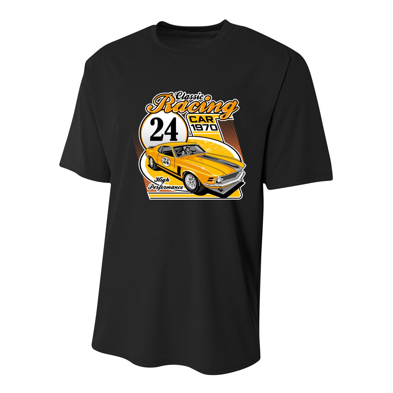 CLASSIC RACING CAR Youth Performance Sprint T-Shirt