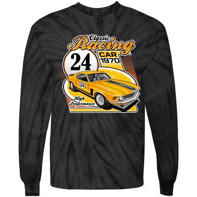 CLASSIC RACING CAR Tie-Dye Long Sleeve Shirt