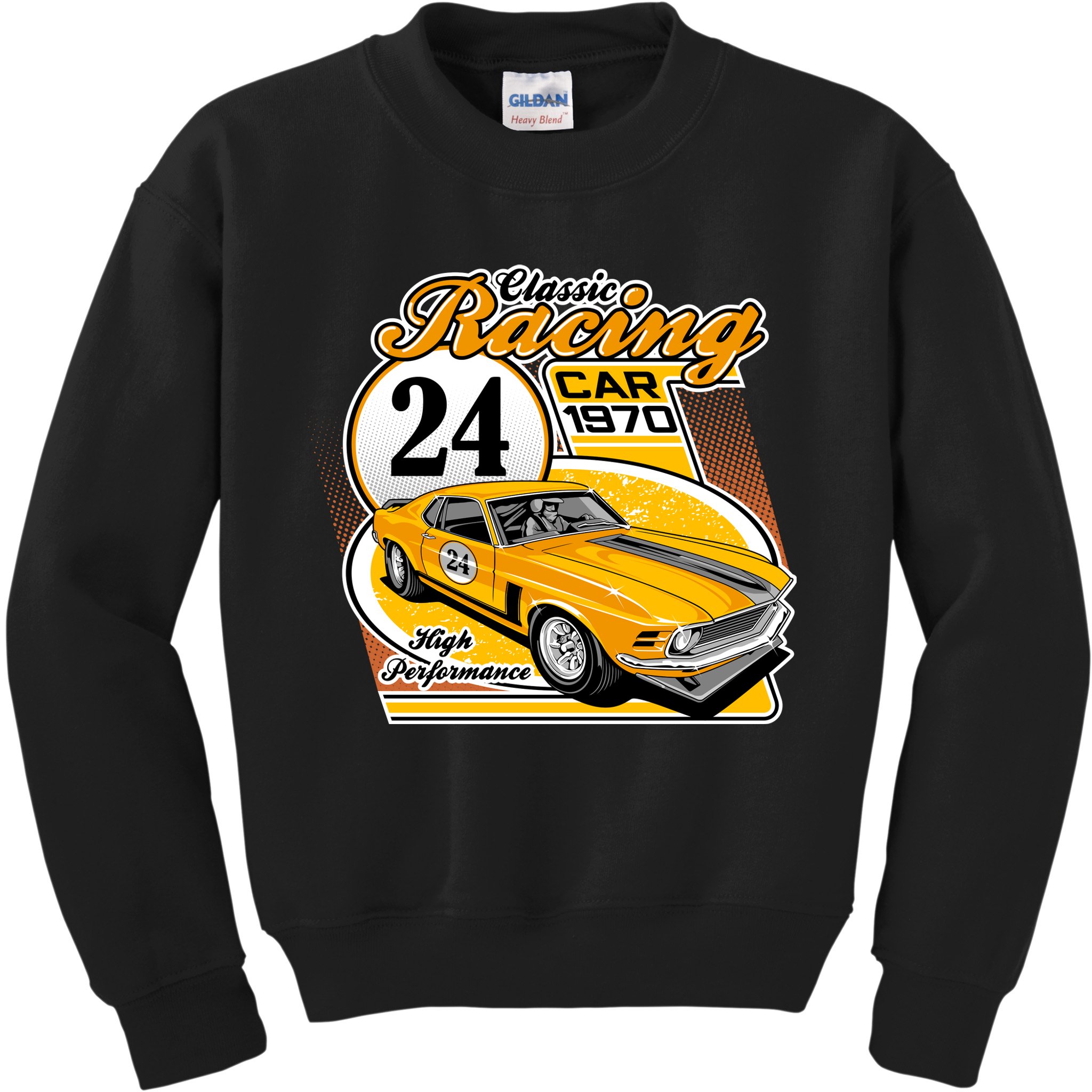 CLASSIC RACING CAR Kids Sweatshirt