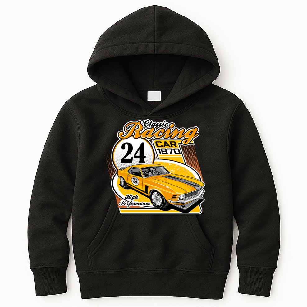 CLASSIC RACING CAR Kids Hoodie