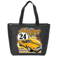 CLASSIC RACING CAR Zip Tote Bag