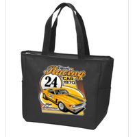 CLASSIC RACING CAR Zip Tote Bag
