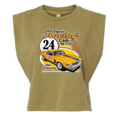 CLASSIC RACING CAR Garment-Dyed Women's Muscle Tee