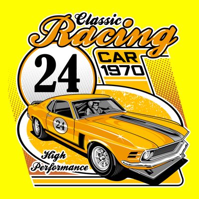CLASSIC RACING CAR T-Shirt