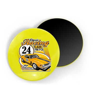 CLASSIC RACING CAR Magnet