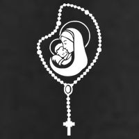 Catholic Rosary Adult Drive Performance Visor