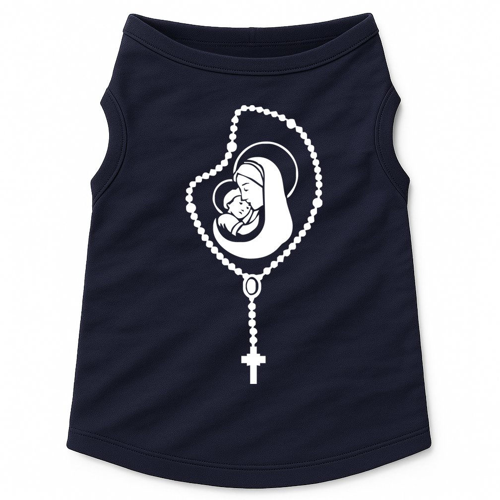 Catholic Rosary Doggie Tank