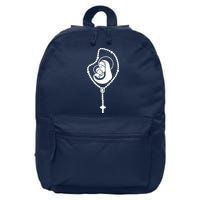 Catholic Rosary 16 in Basic Backpack