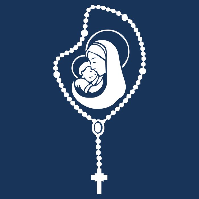 Catholic Rosary 16 in Basic Backpack