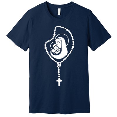 Catholic Rosary Premium T-Shirt