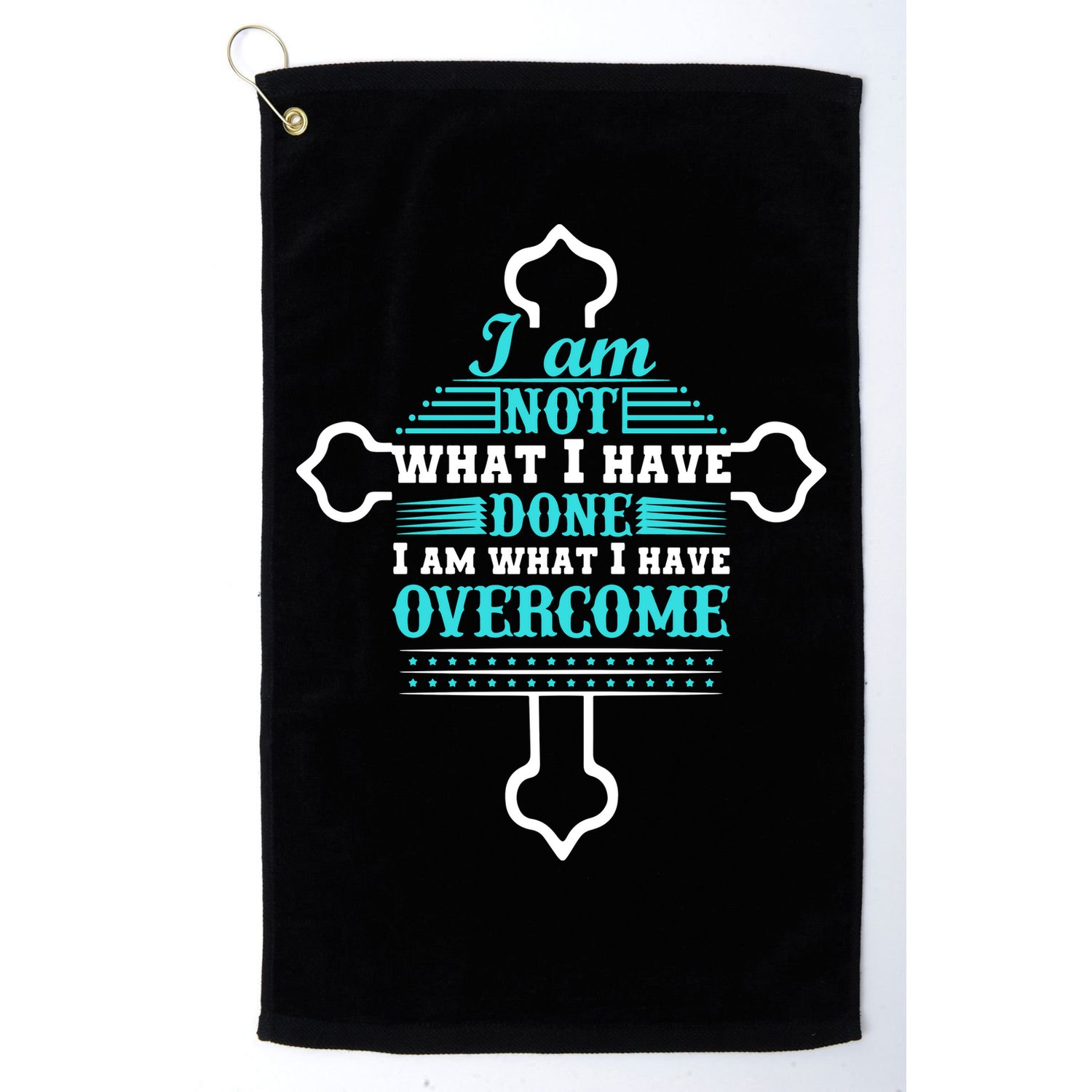 Celebrate Recovery Christian Cross Club Church Golf Towel