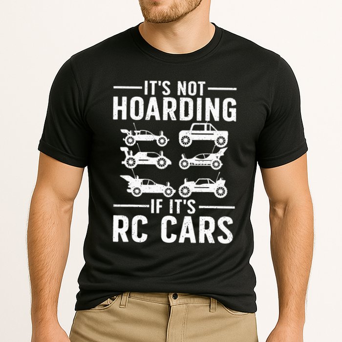 Cool Rc Car Art Remote Control Rc Car Racing Cooling Performance Crew T-Shirt