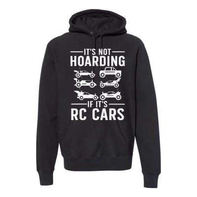 Cool Rc Car Art Remote Control Rc Car Racing Premium Hoodie