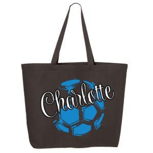 Cool Retro Charlotte Soccer Ball 25L Jumbo Tote