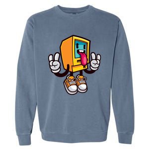 Computer Rock Garment-Dyed Sweatshirt