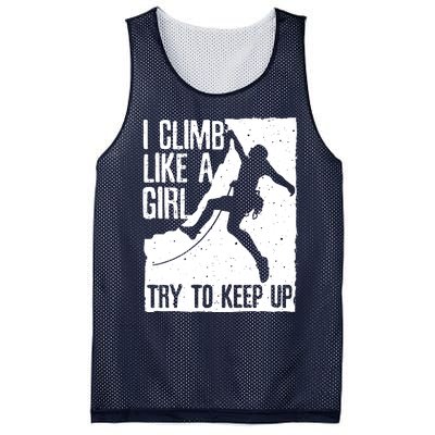 Cool Rock Climbing Design For Women Climb Lovers Mesh Reversible Basketball Jersey Tank