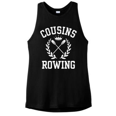 Cousins Rowing Ladies PosiCharge Tri-Blend Wicking Tank