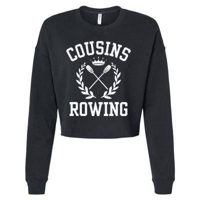 Cousins Rowing Cropped Pullover Crew