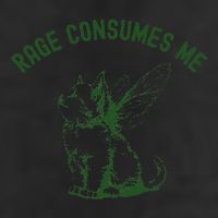 Cat Rage Consumes Me Golf Towel