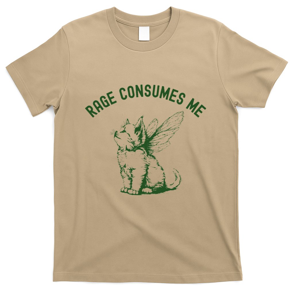 Cat Rage Consumes Me T-Shirt