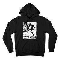 Cool Rock Climbing Design For Women Climb Lovers Tall Hoodie