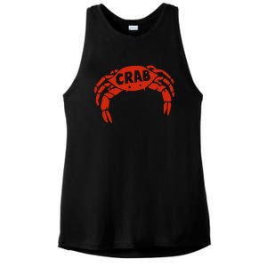 Crab Records Ladies PosiCharge Tri-Blend Wicking Tank