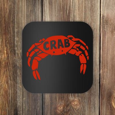 Crab Records Coaster