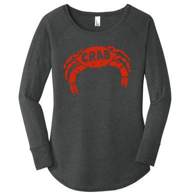 Crab Records Women's Perfect Tri Tunic Long Sleeve Shirt