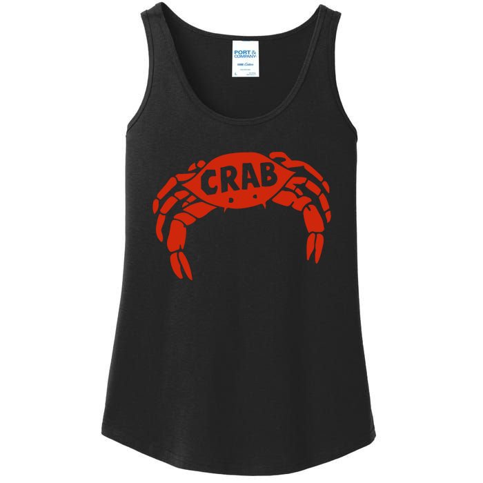 Crab Records Ladies Essential Tank