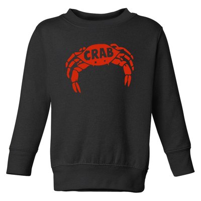 Crab Records Toddler Sweatshirt