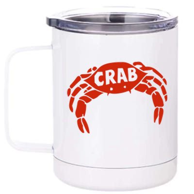 Crab Records 12 oz Stainless Steel Tumbler Cup