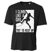 Cool Rock Climbing Design For Women Kids Climb Lovers Cooling Performance Crew T-Shirt